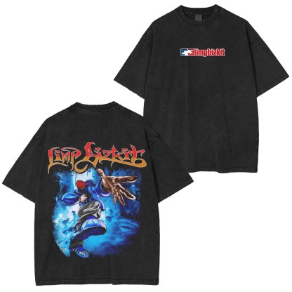 Limp Bizkit Band Vintage Unisex Washed T-Shirt