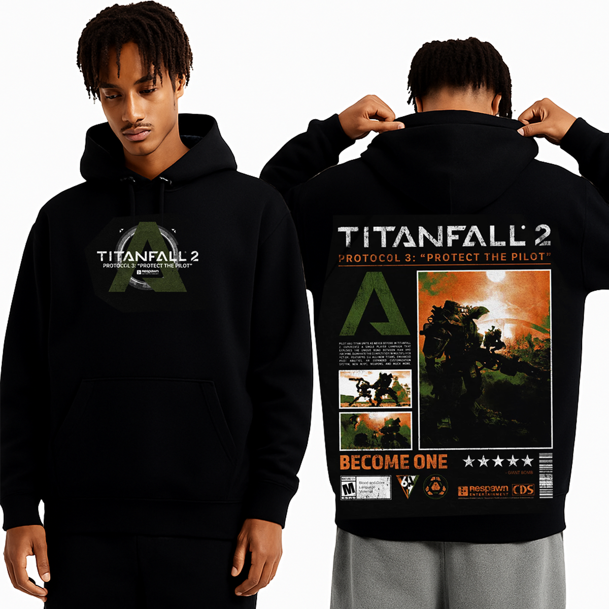 TITANFALL 2 Oversized T-shirt/Crewneck/Hoodie