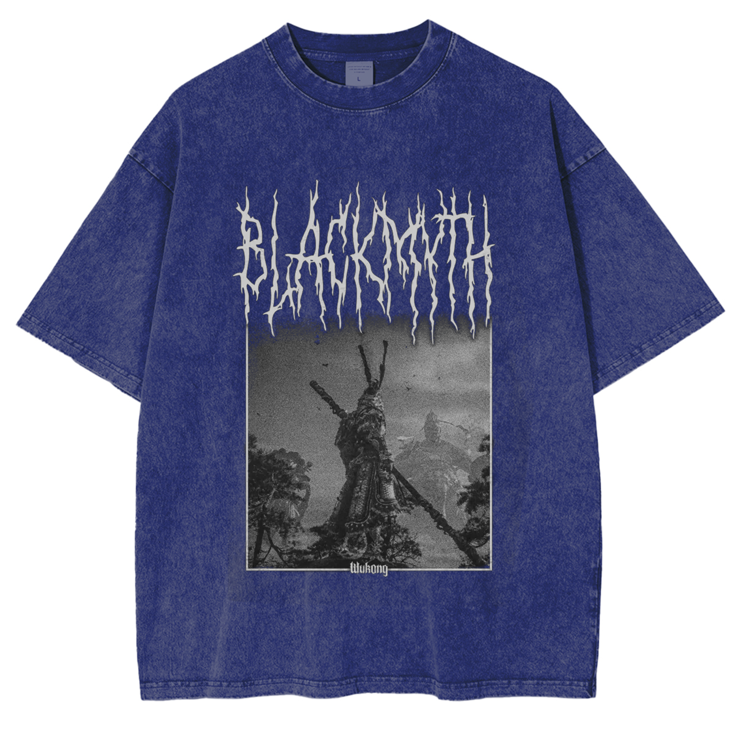 Black Myth Wukong Vintage Unisex Washed T-Shirt