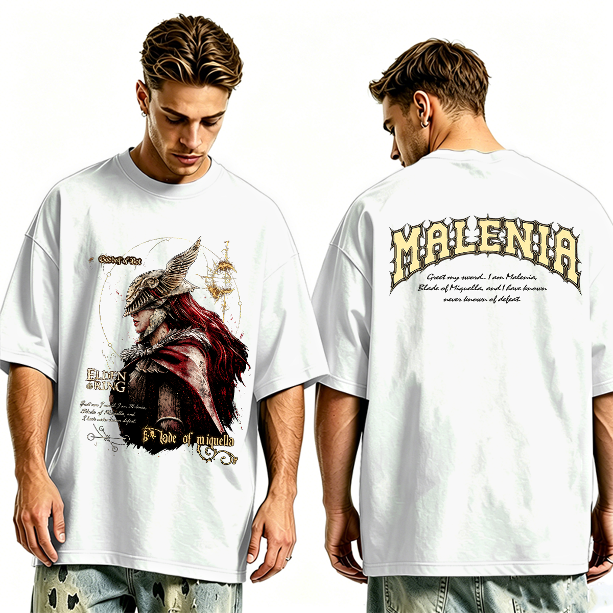 Elden Ring Malenia Oversized T-shirt/Crewneck/Hoodie