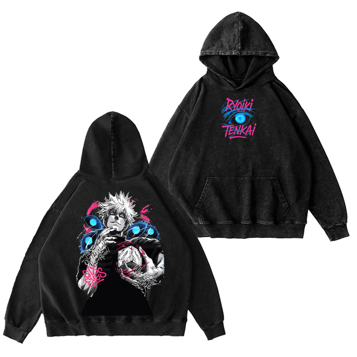 Jujutsu Kaisen Washed T-shirt/Crewneck/Hoodie