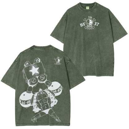 One Piece Vintage Washed T-shirt/Crewneck/Hoodie