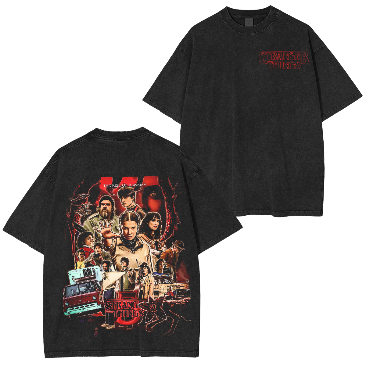 Stranger Things Vintage Makima T-shirt/Crewneck/Hoodie