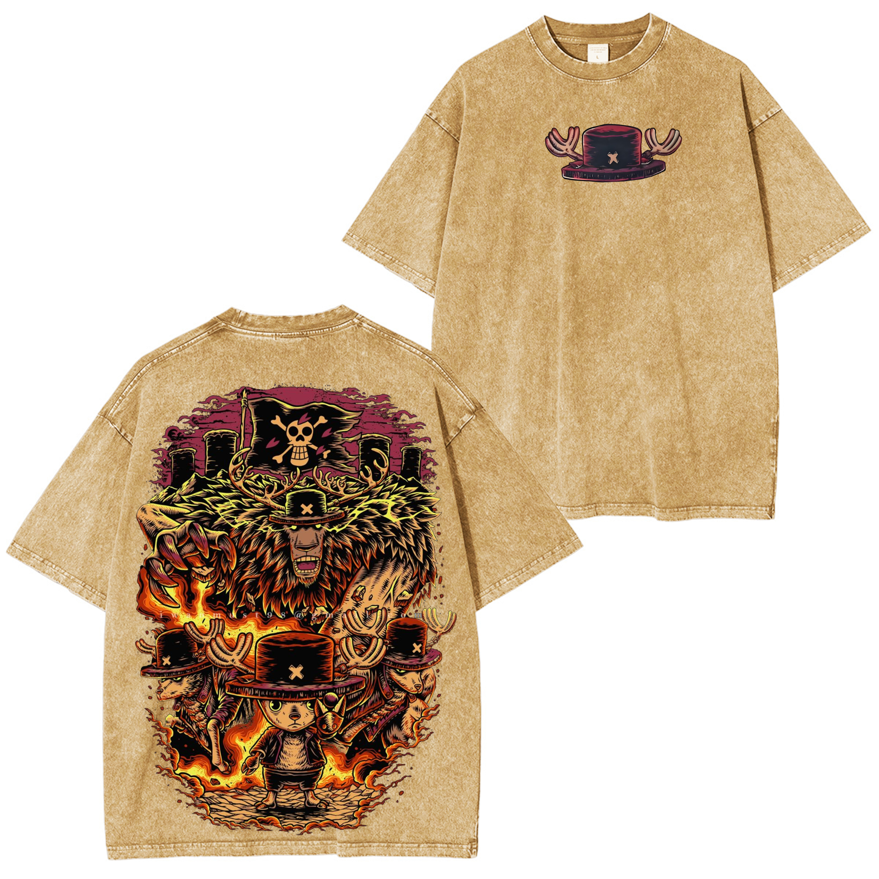 One Piece Chopper Anime Vintage T-Shirt