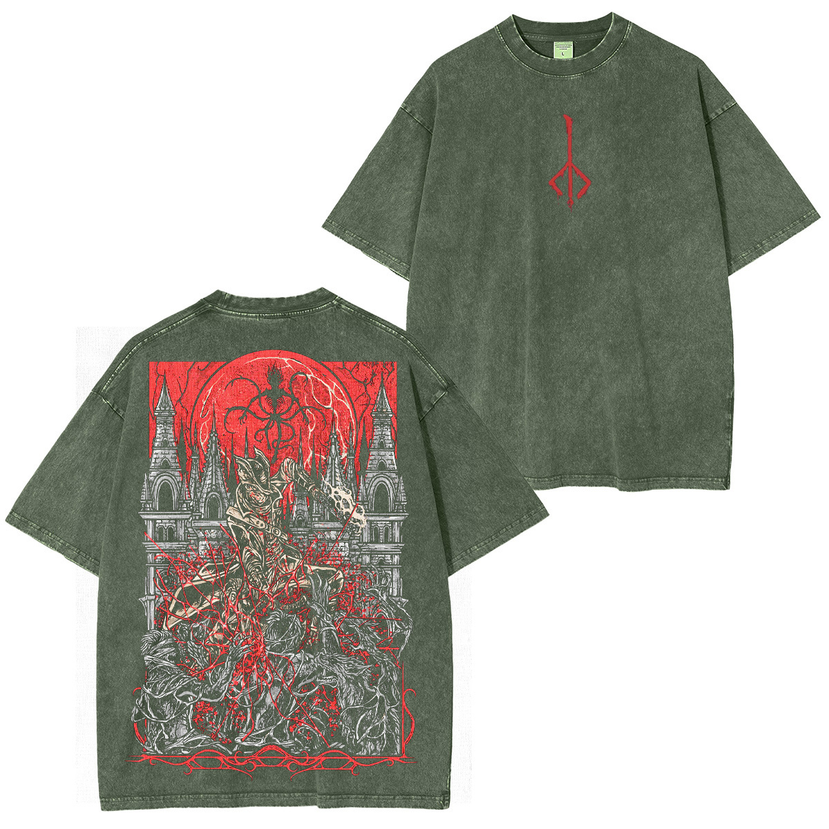 Bloodborne Vintage Washed T-shirt/Crewneck/Hoodie