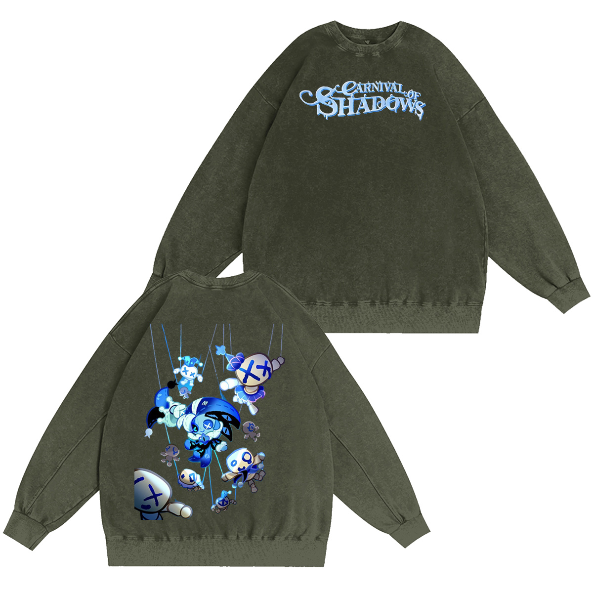 Cookie Run Kingdom Game Oversized T-shirt/Crewneck/Hoodie