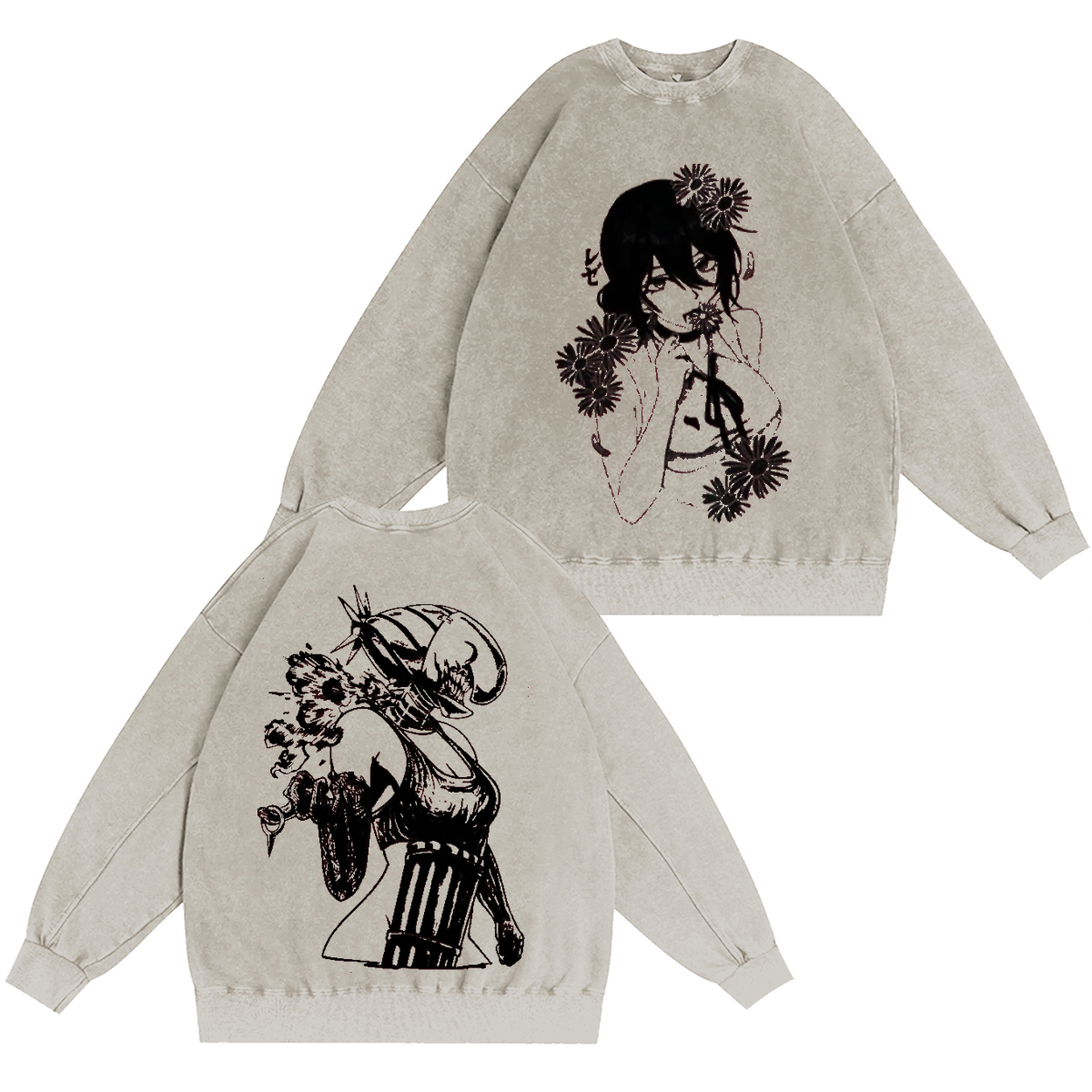 Reze Washed T-shirt/Crewneck/Hoodie