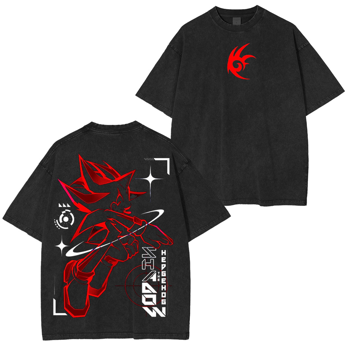 Shadow the Hedgehog Sonic the Hedgehog Oversized T-shirt/Crewneck/Hoodie