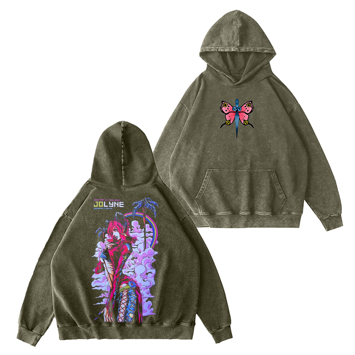 JoJos Bizarre Adventure Oversized T-shirt/Crewneck/Hoodie
