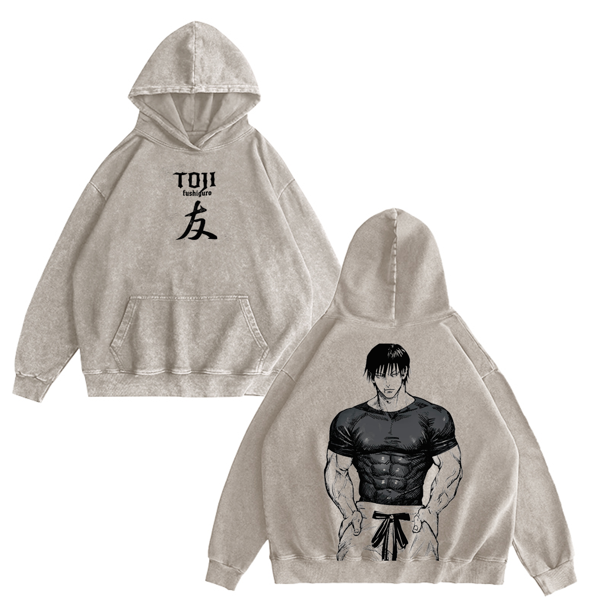 Jujutsu Kaisen Anime Washed T-shirt/Crewneck/Hoodie