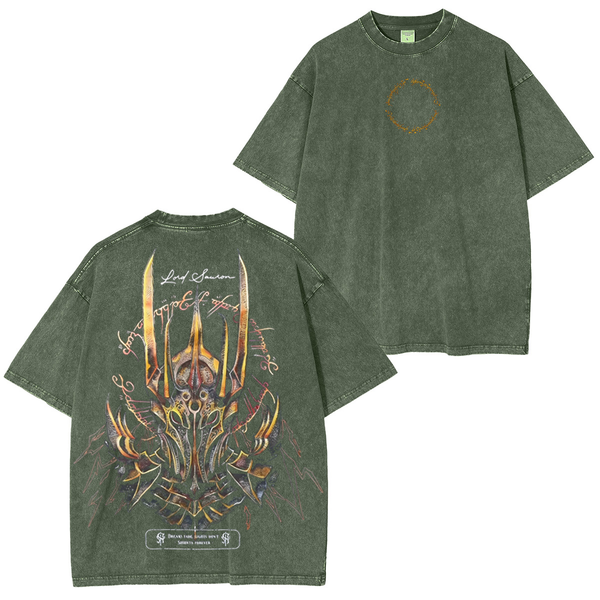 Sauron The Lord of the Rings Oversized T-shirt/Crewneck/Hoodie