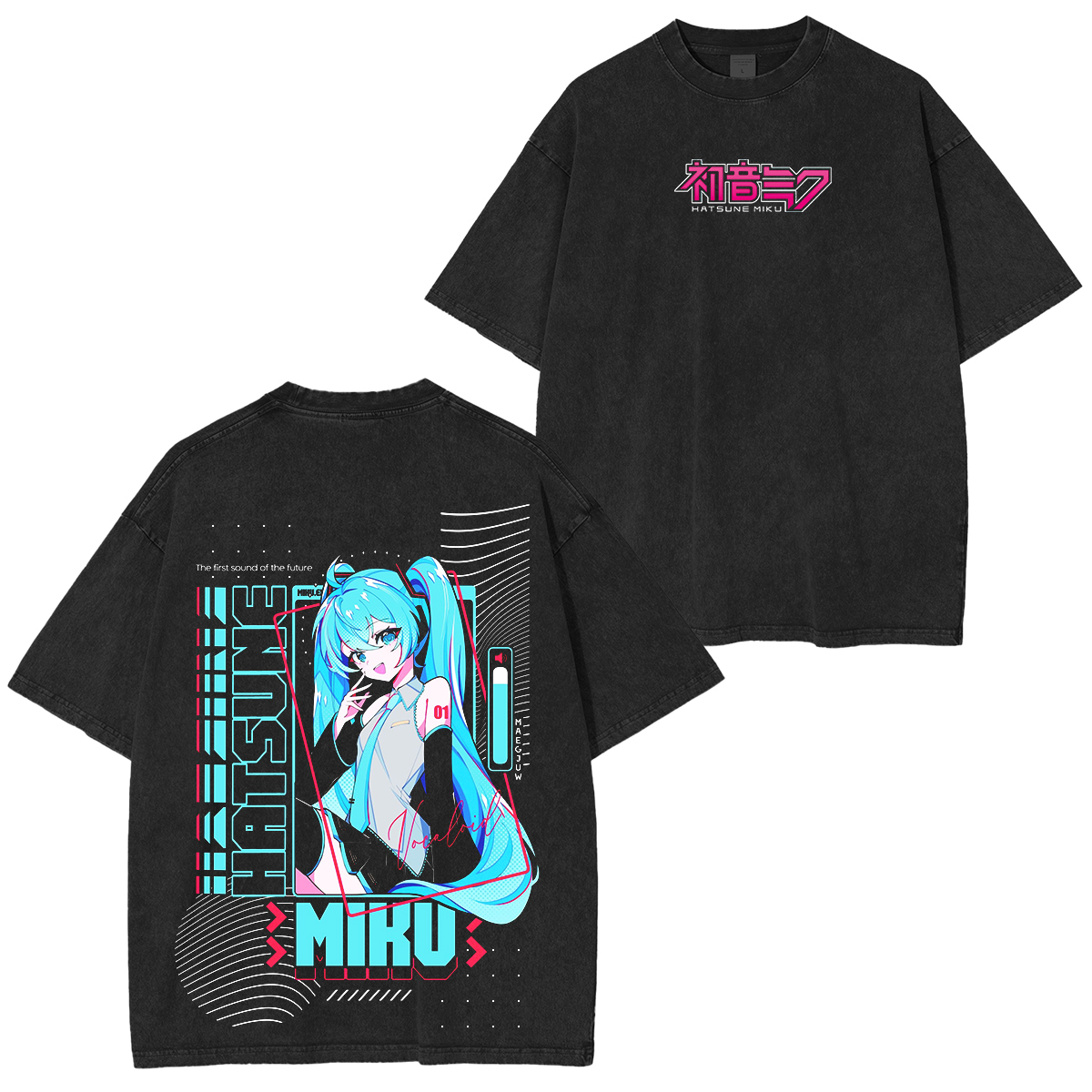 Clothing Hatsune Miku Full Graphic T-Shirt