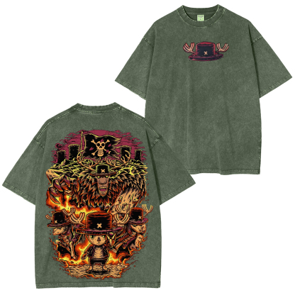 One Piece Chopper Anime Vintage T-Shirt