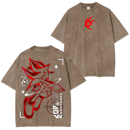 Shadow the Hedgehog Sonic the Hedgehog Oversized T-shirt/Crewneck/Hoodie