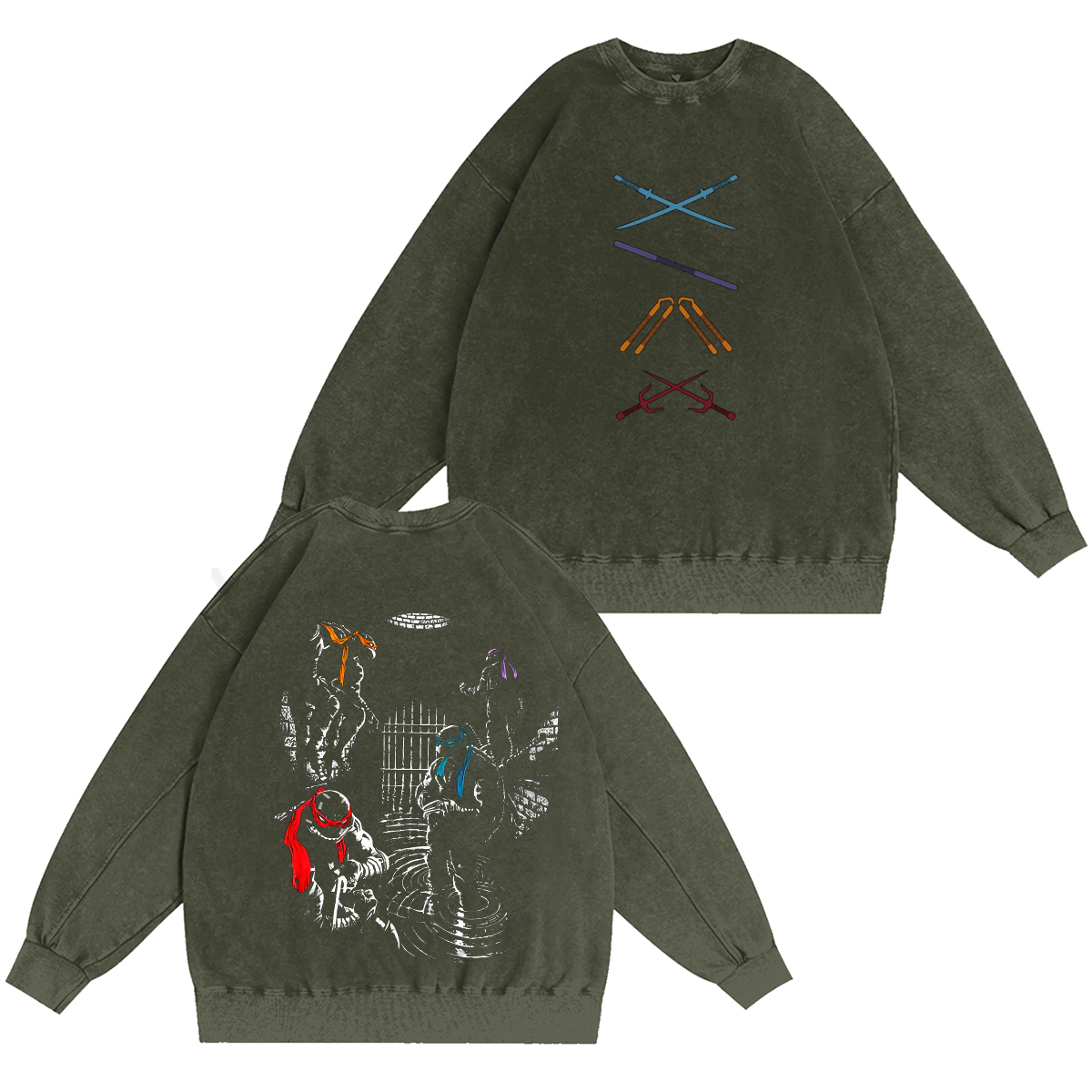 Teenage Mutant Ninja Turtles Oversized  T-shirt/Crewneck/Hoodie