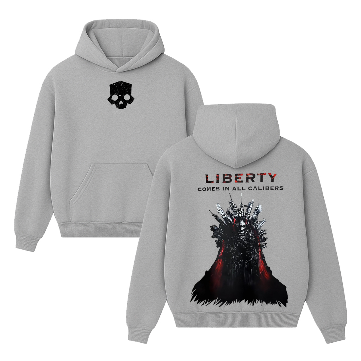 LIBERTY COMES IN ALL CALIBERS Unisex Washed T-Shirt
