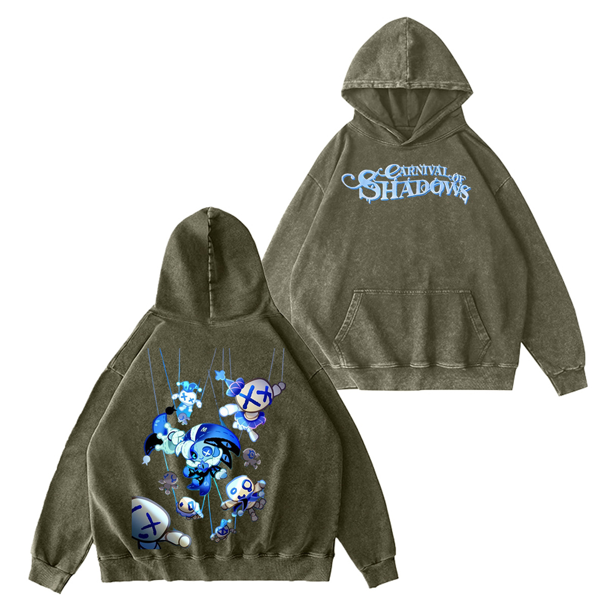 Cookie Run Kingdom Game Oversized T-shirt/Crewneck/Hoodie