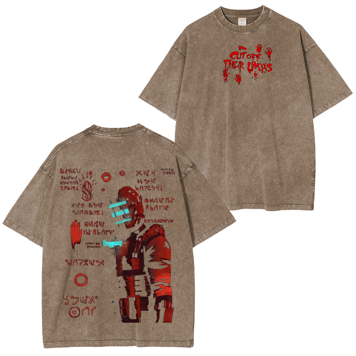 Angel Dust and Husk Hazbin Hotel Season 2 Oversized T-shirt/Crewneck/H