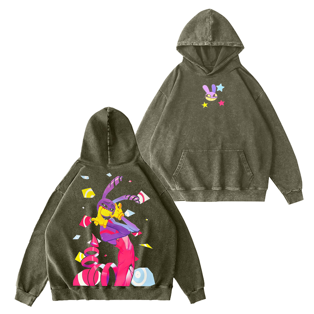 Jax The Amazing Digital Circus Oversized T-shirt/Crewneck/Hoodie