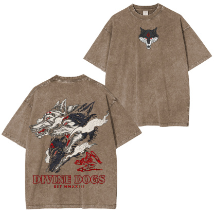 Divine Dogs Jujutsu Kaisen Oversized T-shirt/Crewneck/Hoodie