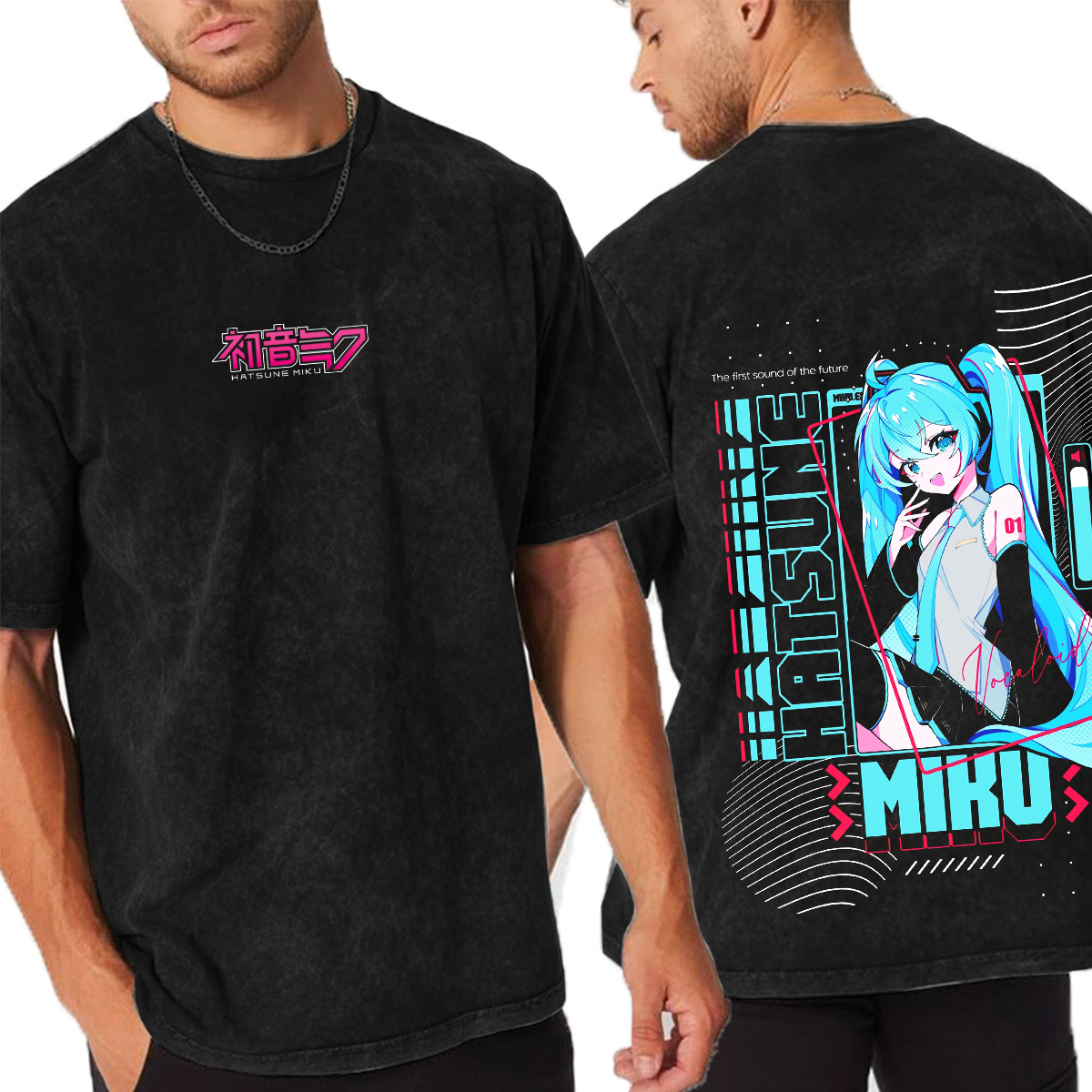 Clothing Hatsune Miku Full Graphic T-Shirt
