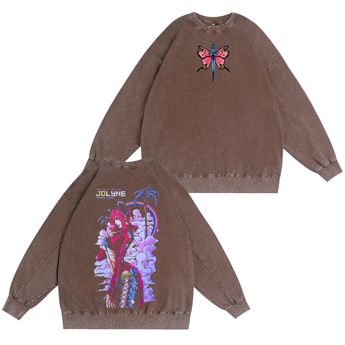 JoJos Bizarre Adventure Oversized T-shirt/Crewneck/Hoodie