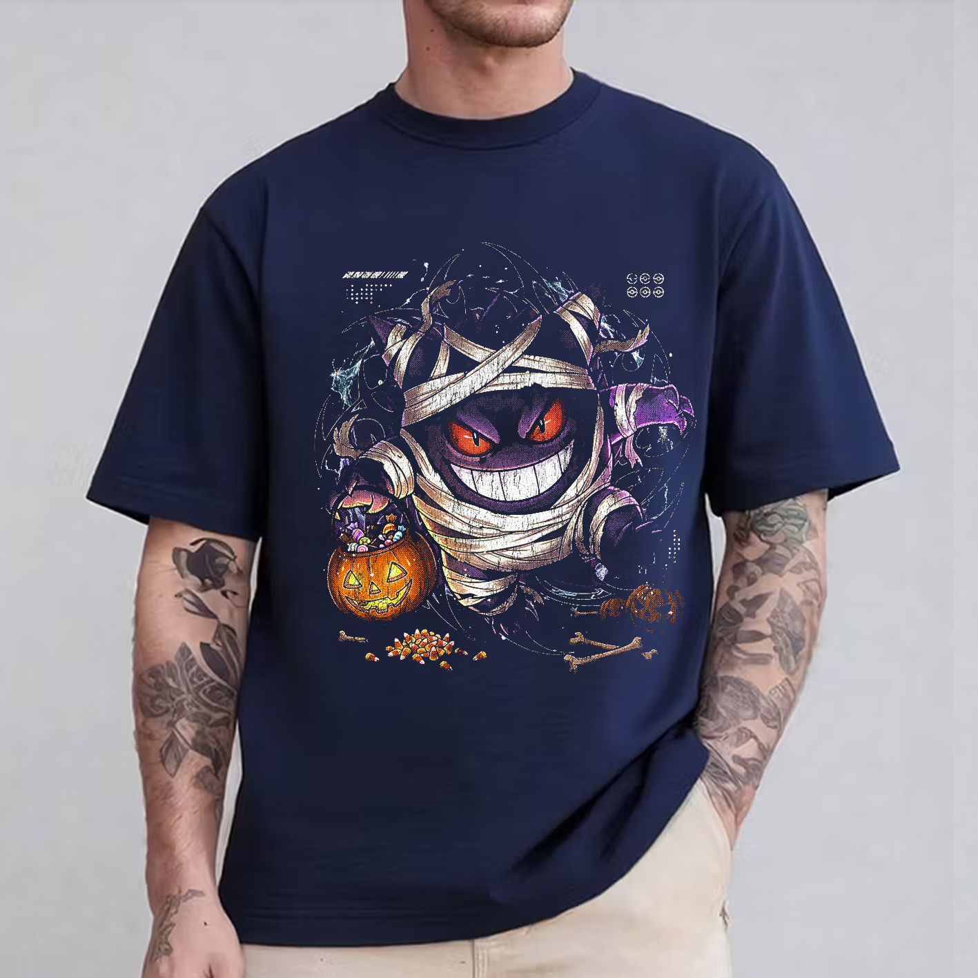 Gengar Halloween Oversized T-shirt/Crewneck/Hoodie