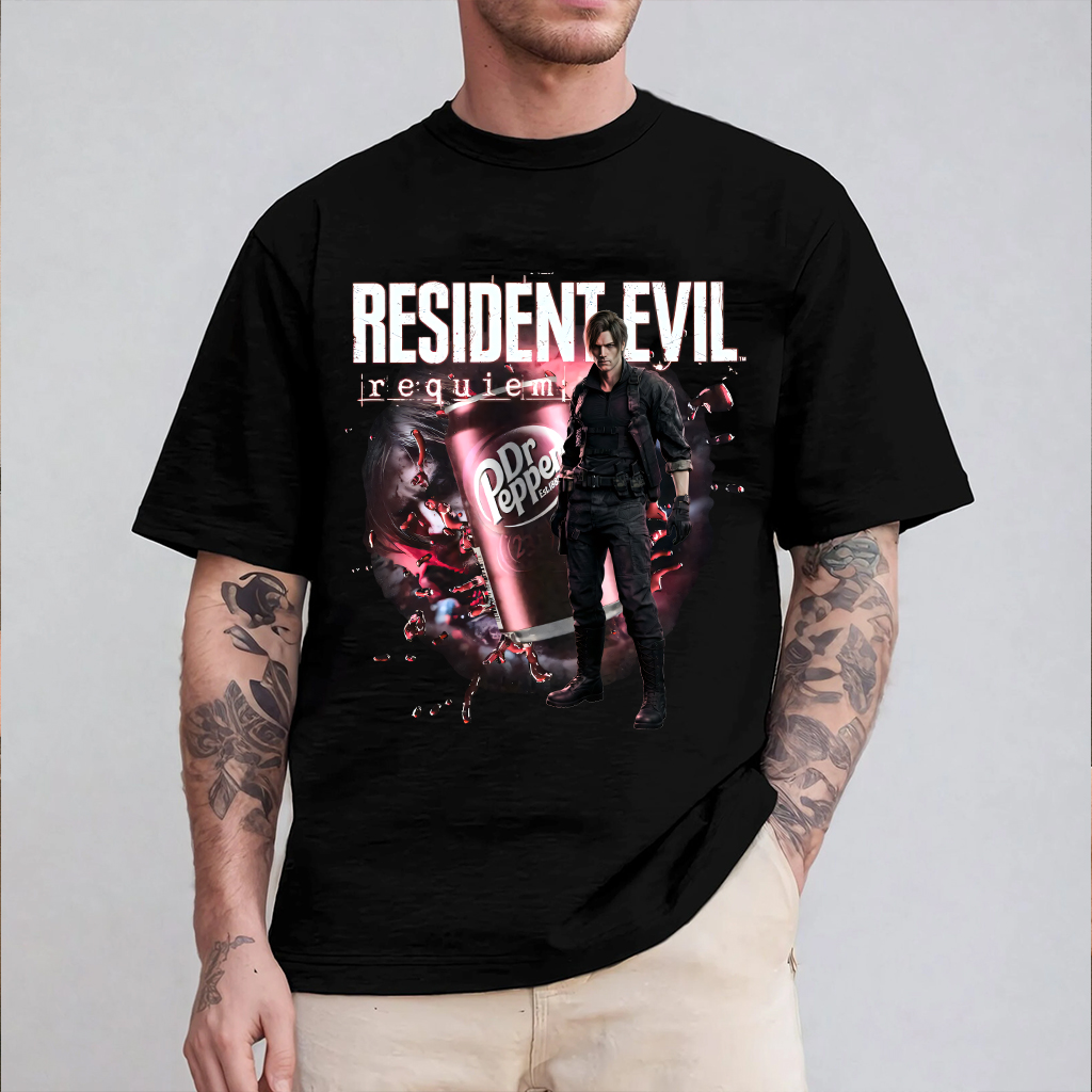 Dr. Pepper x Resident Evil Requiem Oversized T-shirt/Crewneck/Hoodie