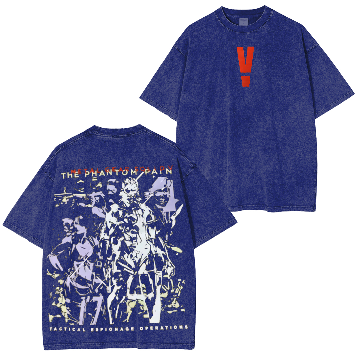 Metal Gear Solid V The Phantom Pain Unisex Washed T-Shirt