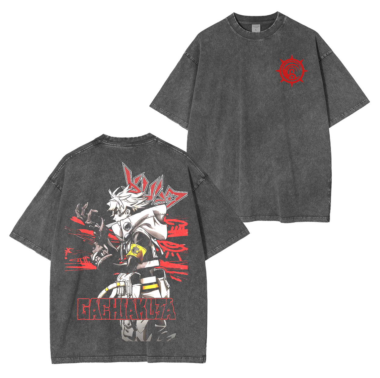 Gachiakuta Anime Unisex Washed T-Shirt