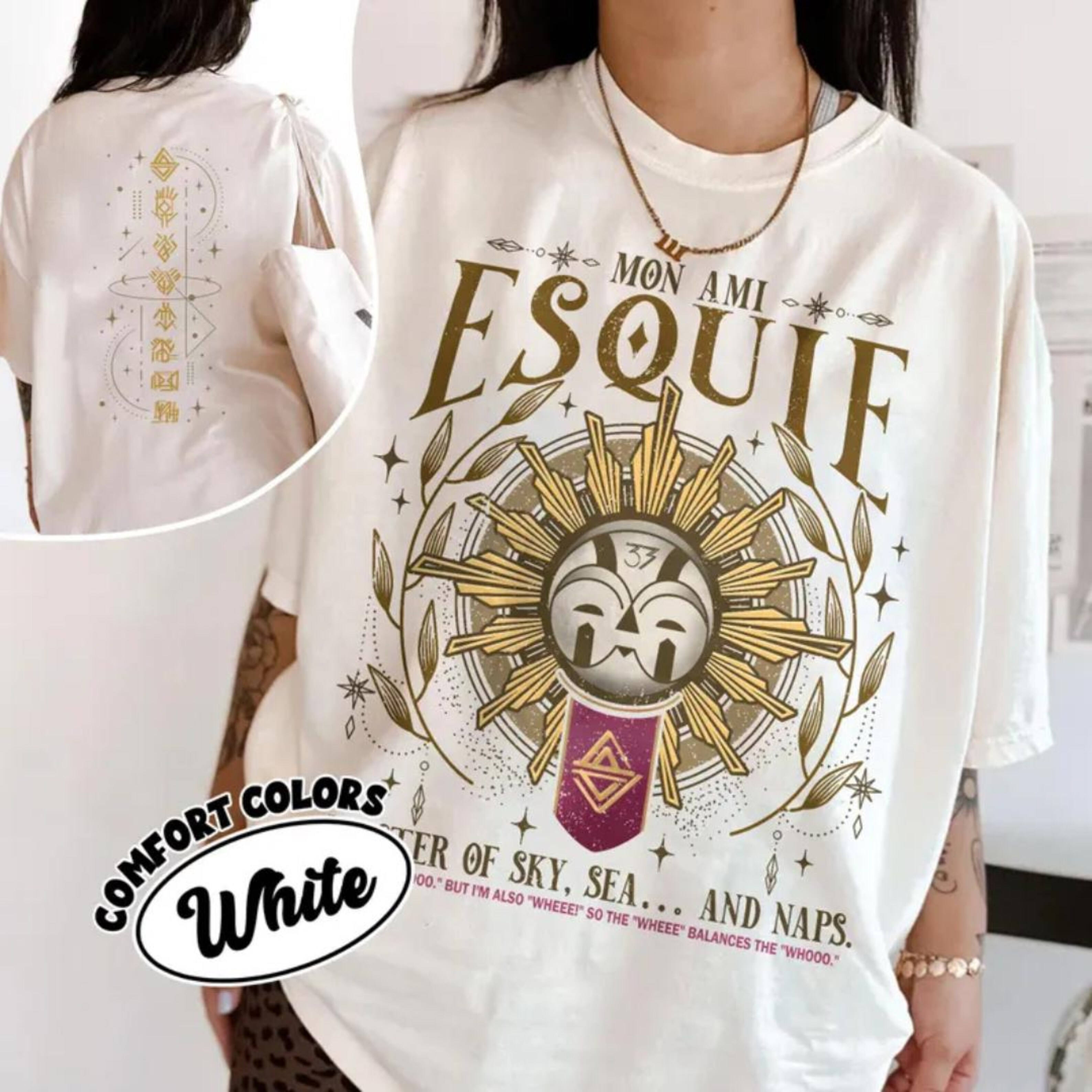 Esquie Clair Obscur Expedition 33  T-Shirt