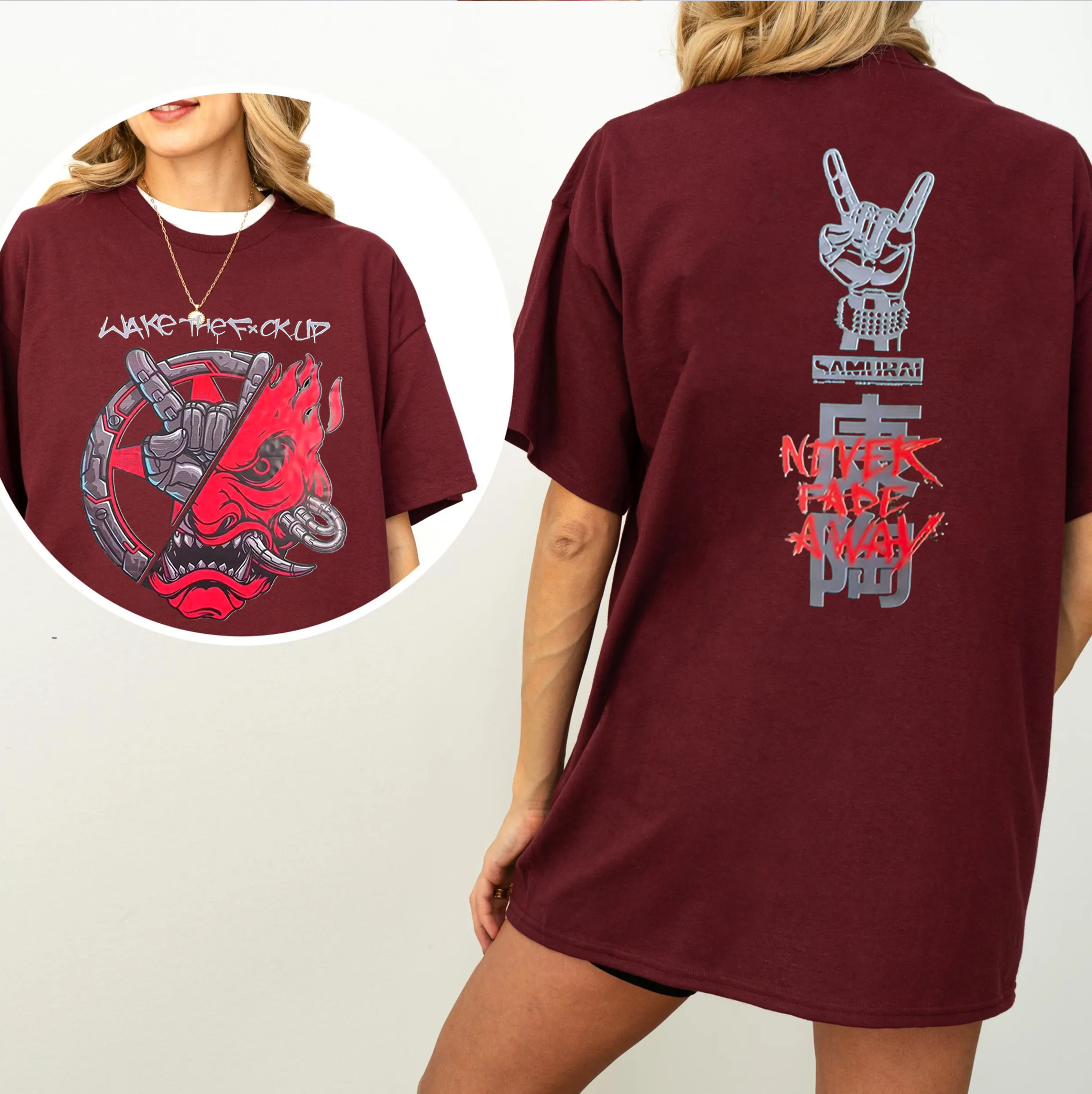 Samurai Wake The Fk Up Limited T-Shirt/Sweatshirt/Hoodie