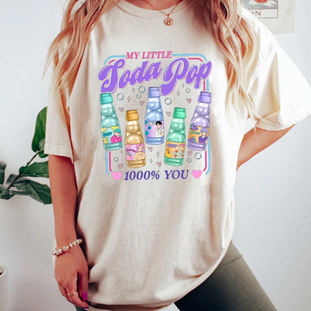 Saja Boys Soda Pop KPDH Comfort Colors Unisex T-shirt/Crewneck/Hoodie