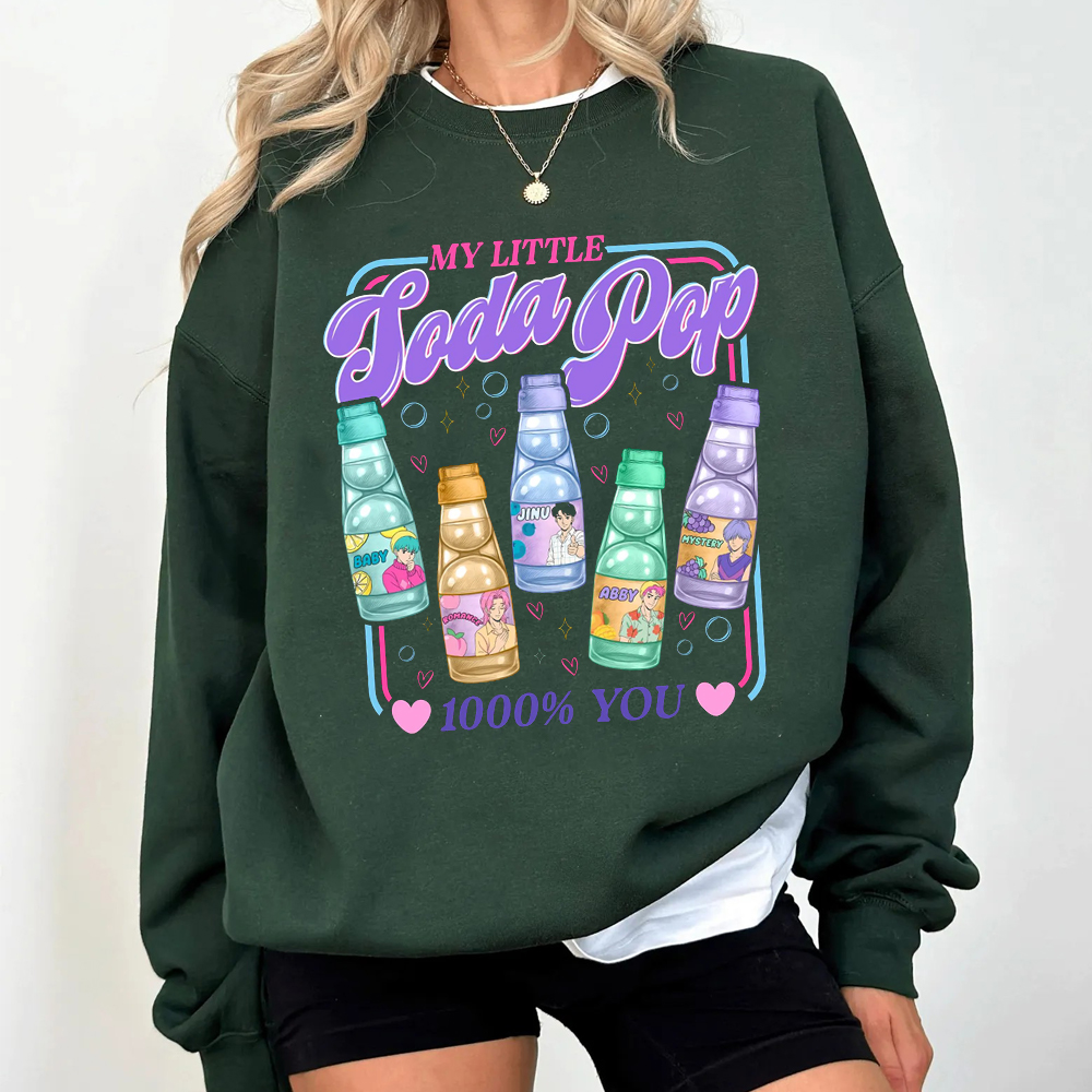 Saja Boys Soda Pop KPDH Comfort Colors Unisex T-shirt/Crewneck/Hoodie