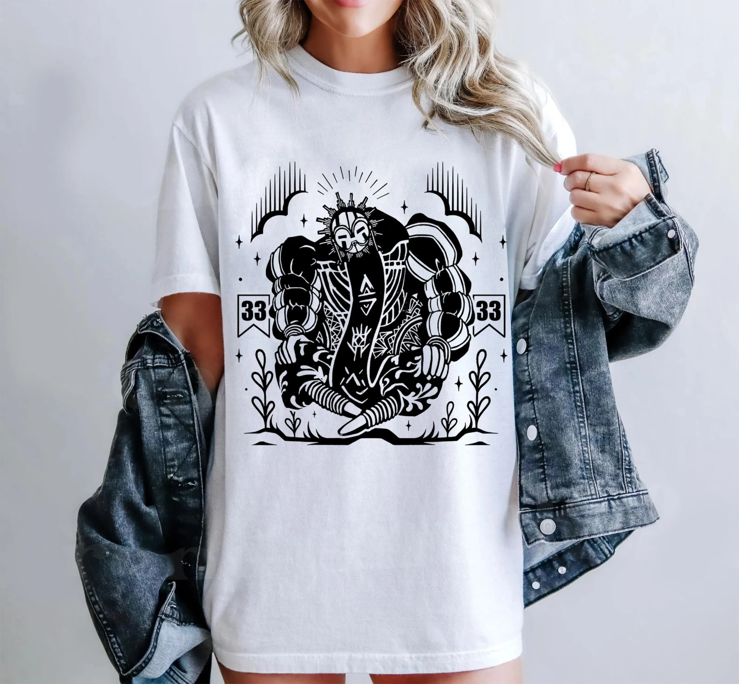 Esquie Clair Obscur Expedition 33 Unisex T-shirt/Crewneck/Hoodie