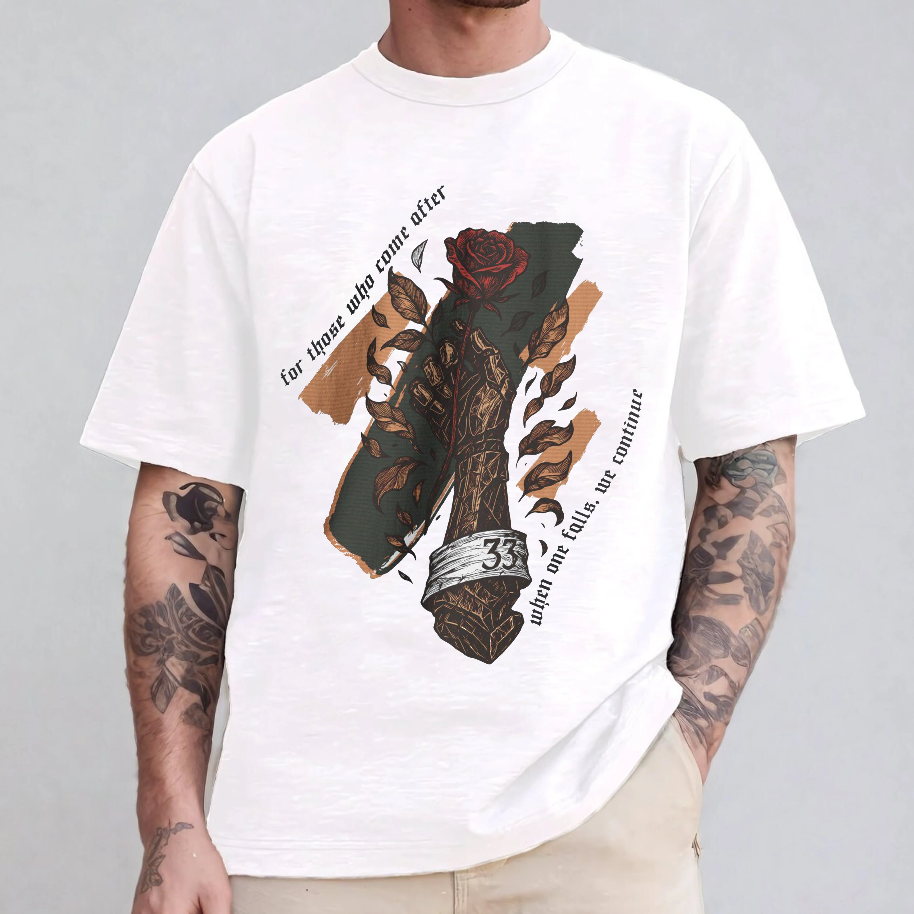 Expedition 33 , "For Those Who Come After" "When one falls, we continue"Unisex Shirt/Crewneck/Hoodie