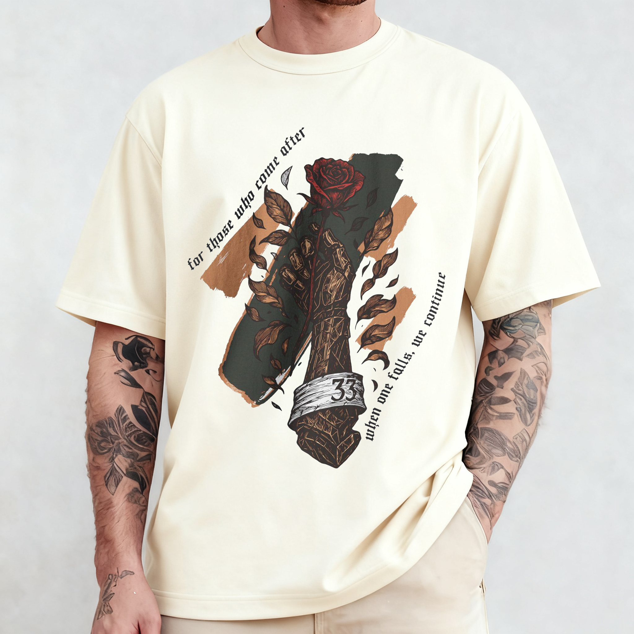 Expedition 33 , "For Those Who Come After" "When one falls, we continue"Unisex Shirt/Crewneck/Hoodie