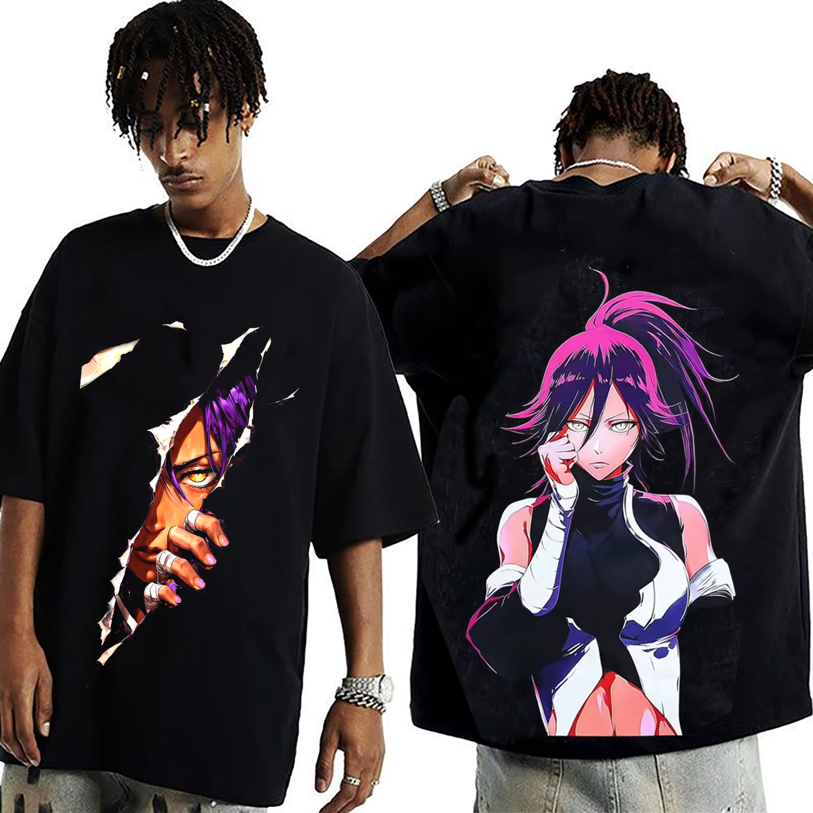 Yoruichi Shihouin vintage Oversized T-shirt/Crewneck/Hoodie