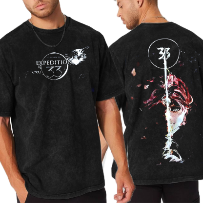 Clair Obscur Expedition 33 Unisex Washed T-Shirt