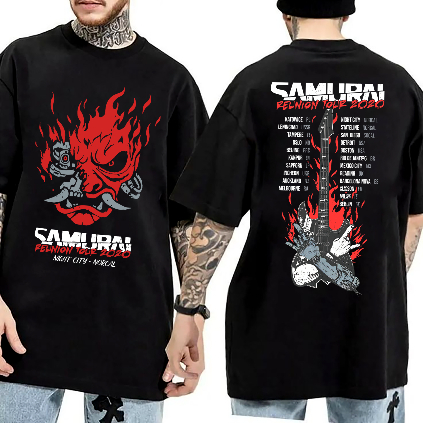 Samurai Reunion Tour T-Shirt