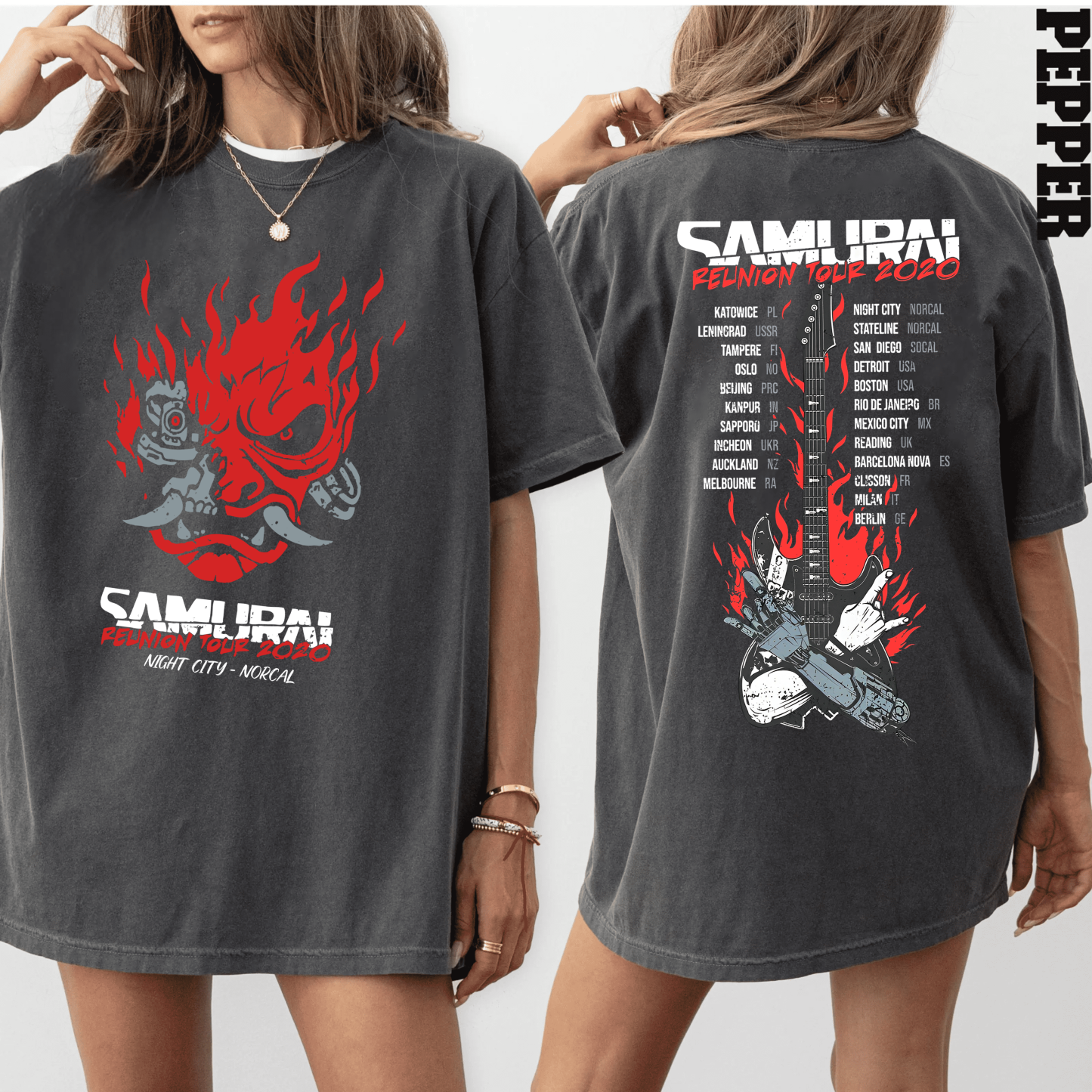 Samurai Reunion Tour T-Shirt