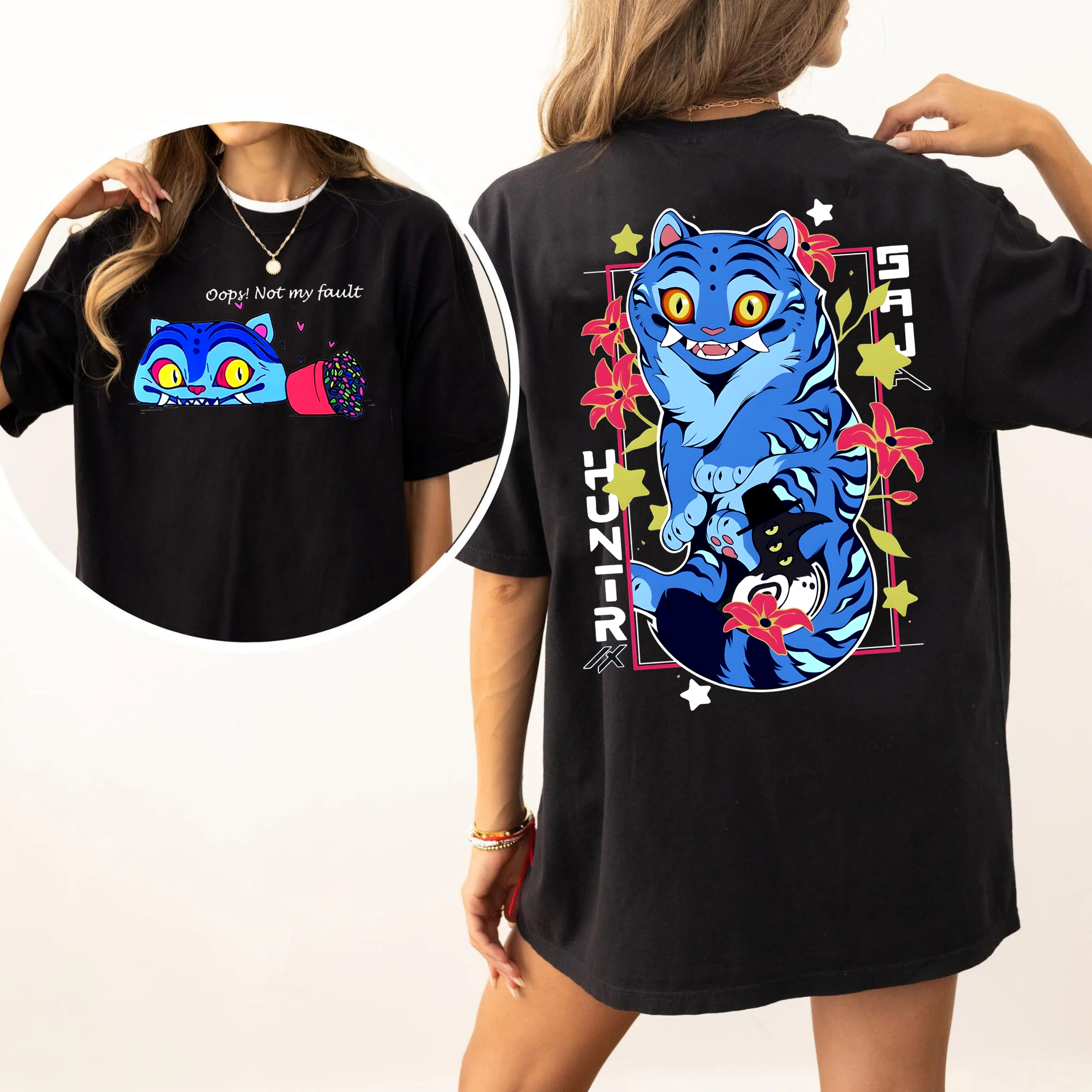 Kpop Demon Hunter Tiger Unisex T-shirt/Crewneck/Hoodie