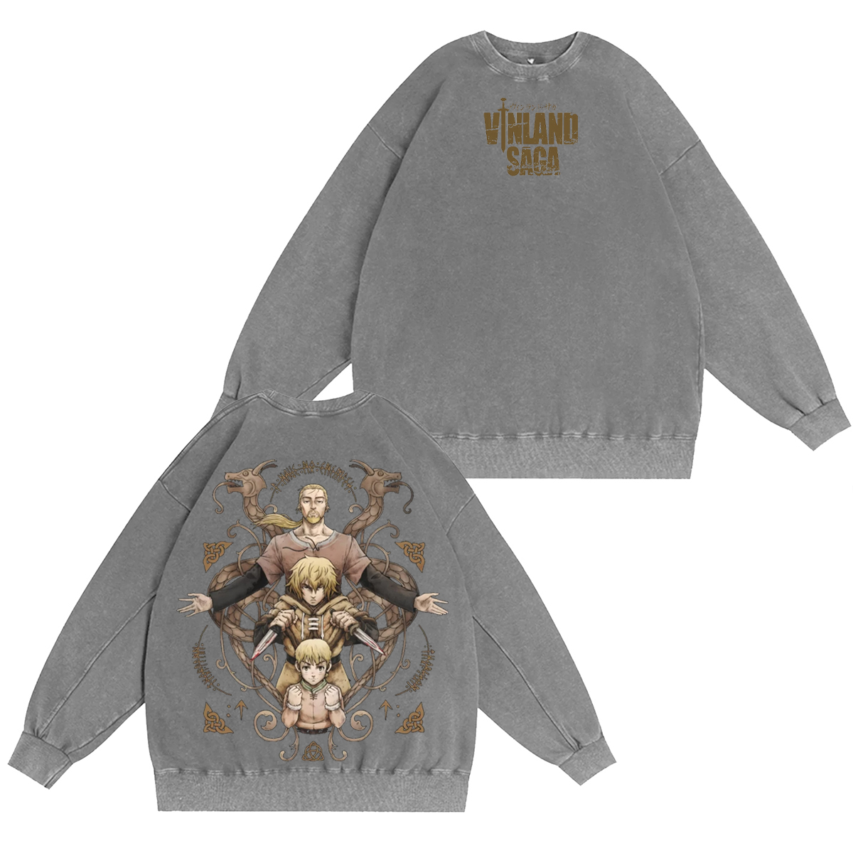 Vinland Saga Washed T-shirt/Crewneck/Hoodie