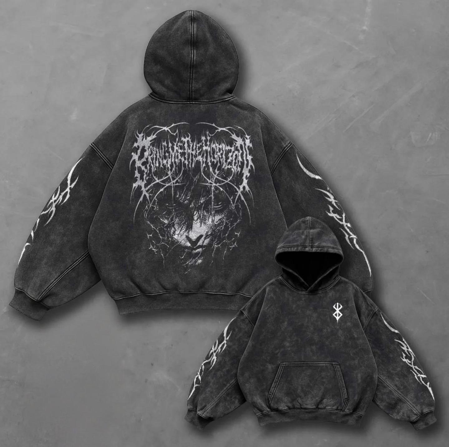 Bresk Retro Anime Hoodie