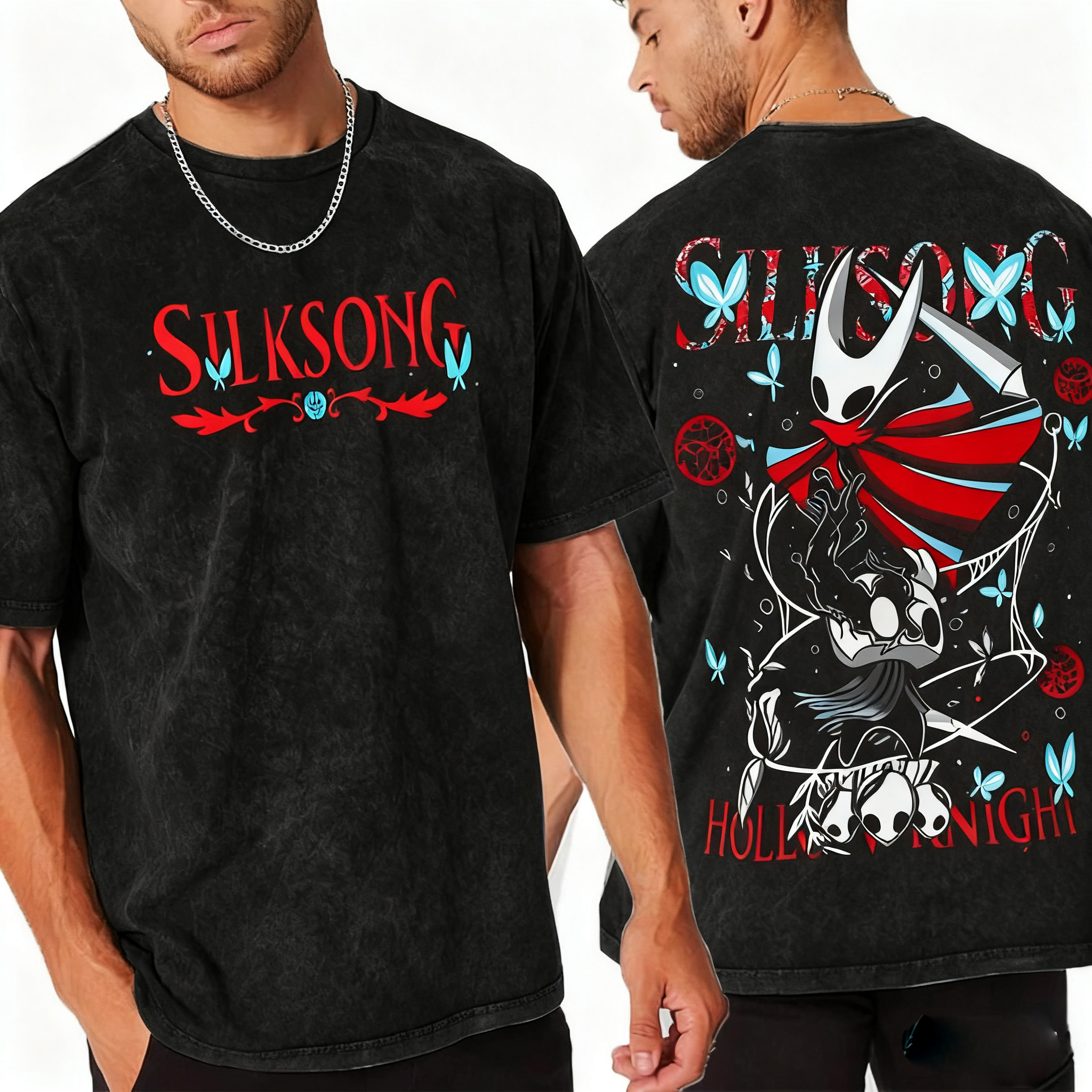 Hollowknight Silksong Print T-Shirt