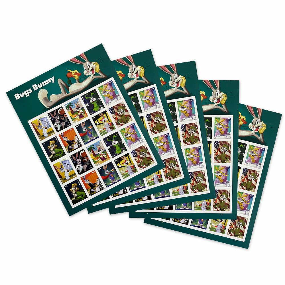2020 Bugs Bunny Forever First Class Postage Stamps