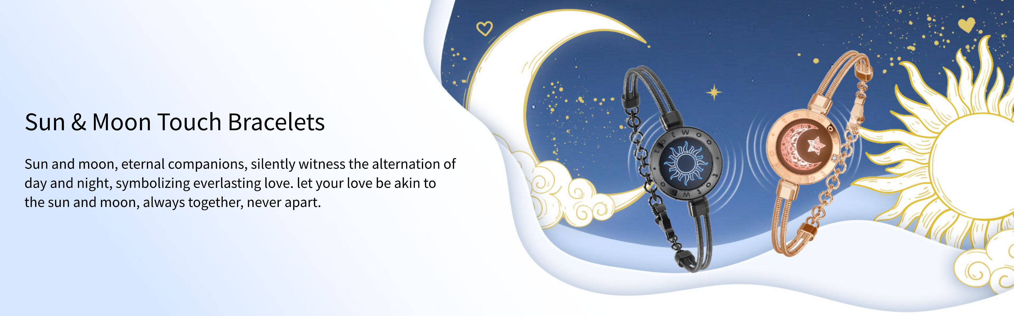 Sun and Moon Smart Jewelry