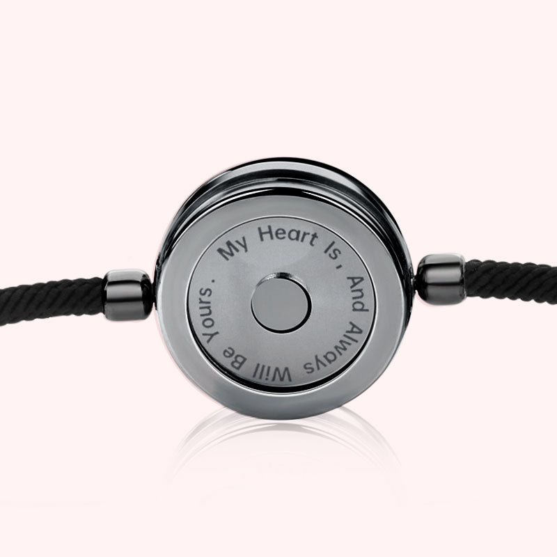 Sun&Sun Touch Bracelets with Milan Rope(Black+Black)