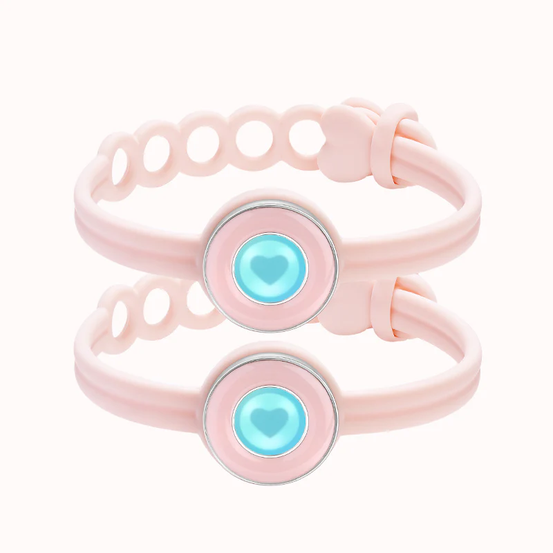 ❤️Candy Original Touch Bracelets【Pink+Pink】👫