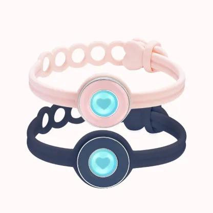 ❤️Candy Original Touch Bracelets【Deep Blue+Pink】👫🎁